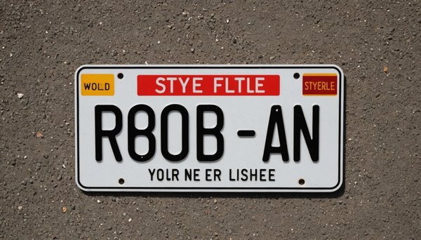 Économisez sur votre plaque immatriculation avec style et rapidité